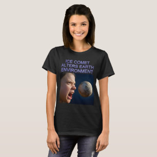 T-shirt noir de l'environnement Impact femmes