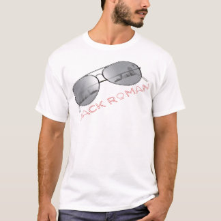 T-shirt Noir de lunettes de soleil de ville