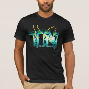 T-shirt noir de névralgie faciale