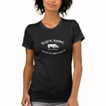 T-shirt noir de protection des animaux de
