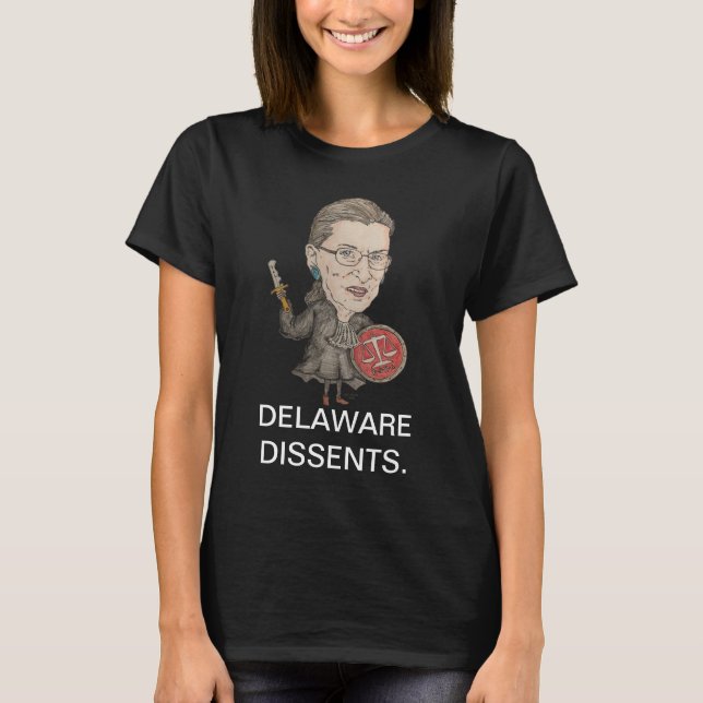T-shirt Noir de RBG (Devant)