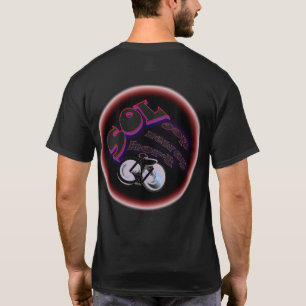 T-shirt noir de solénoïde