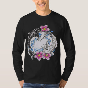 T-shirt noir de Yin Yang
