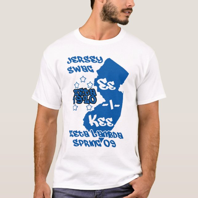 T-shirt noir de zphib de butin de jersey (Devant)