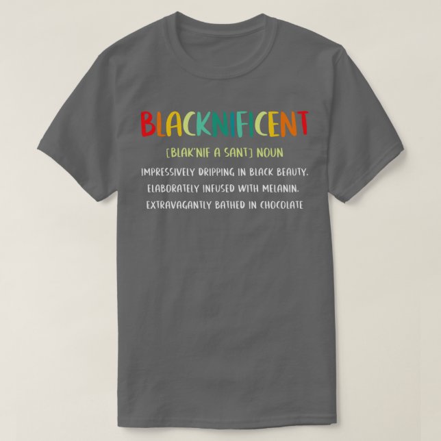 T-shirt Noir Définition 1 (Design devant)