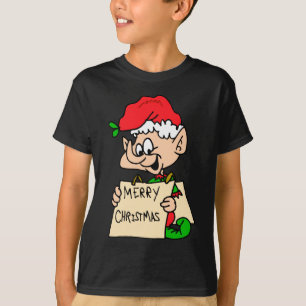 T-shirt noir d'Elf de Joyeux Noël
