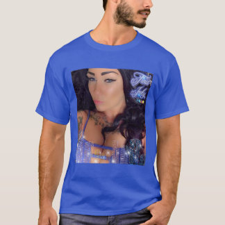 T-SHIRT NOIR D'ENCRE DE TINA