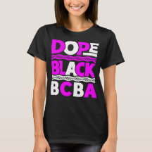T-shirt noir Dope BCBA