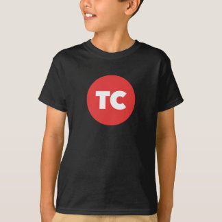 T-shirt noir du logo du Trésor de TC