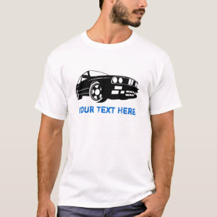 T-shirt Noir du m3 E30 + votre texte