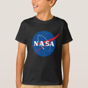 T-shirt noir Eclipse (XS-XL) Iconique NASA Kids’