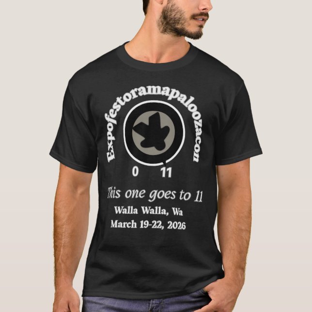 T-Shirt noir EFORP 11 Dark Meeple (Devant)