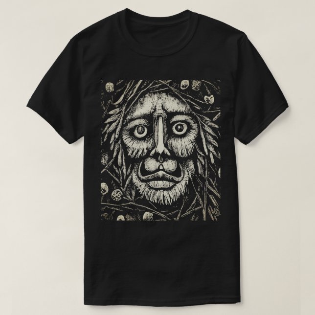T-shirt noir et blanc (Design devant)