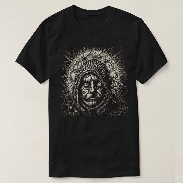 T-shirt noir et blanc (Design devant)