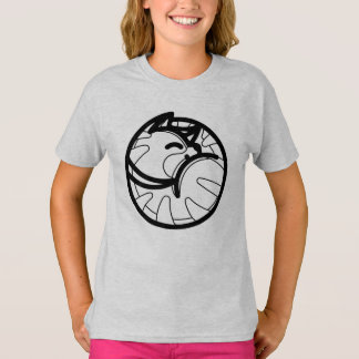 T-shirt NOIR ET BLANC #45 - Chat qui dort V01