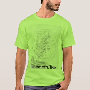 T-shirt noir et blanc lumineux de B