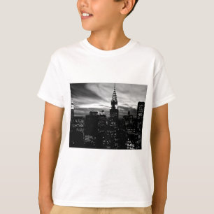 T-shirt Noir et blanc New York City Midtown