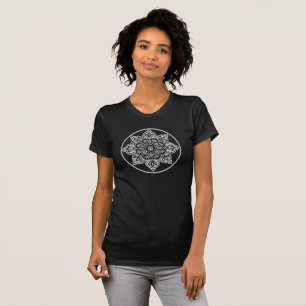 T-shirt noir et gris