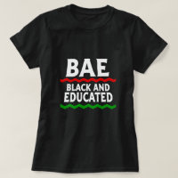 T-shirt noir et instruit de BAE