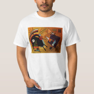 T-shirt noir et violet de Kandinsky