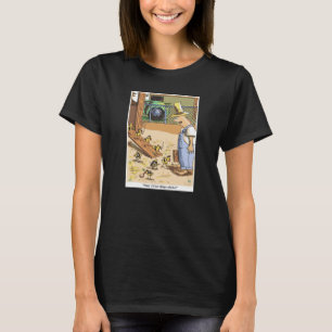 T-shirt noir féminin pour les pousses de vélo