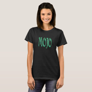 T-shirt noir femme mojo