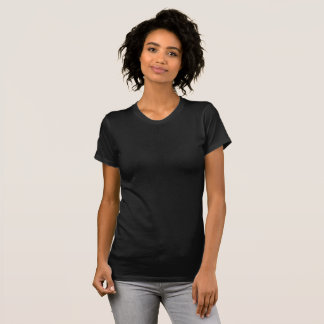T-shirt noir femme / Personnaliser