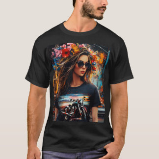T-shirt noir foncé