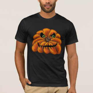 T-shirt noir, Jack-o-Lantern,