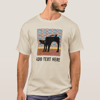 T-shirt noir japonais