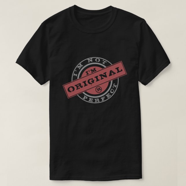 T-shirt noir ludique (Design devant)