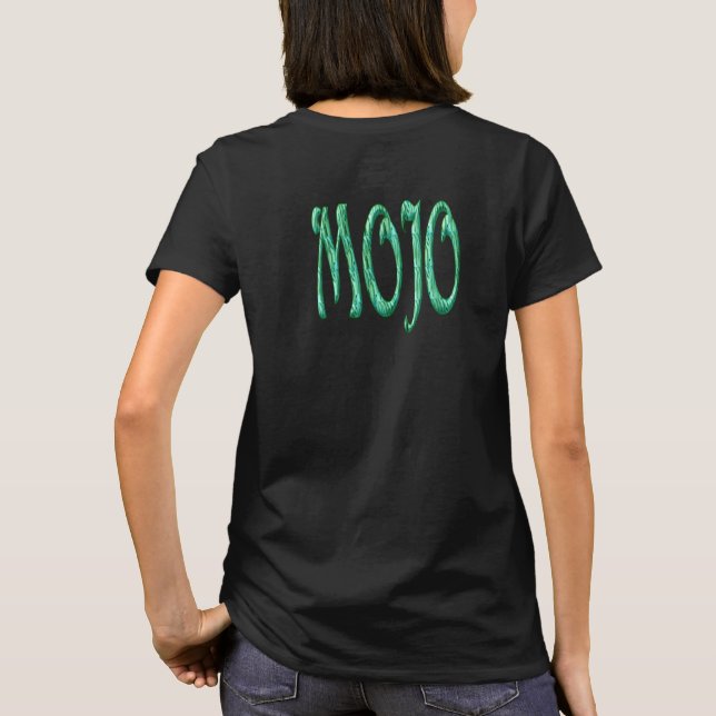 T-shirt noir Mojo femmes dos (Dos)