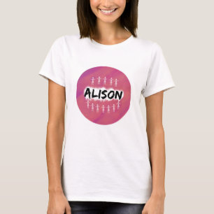 T-shirt noir orphelin - Alison