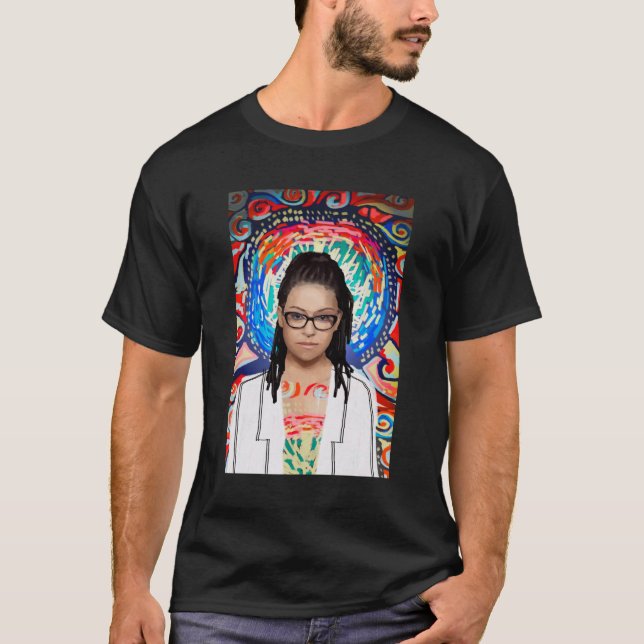 T-shirt Noir orphelin | Cosima Niehaus - geek chic (Devant)