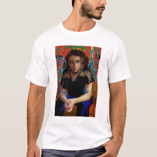 T-shirt Noir orphelin   Tatiana Maslany - collage de