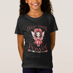 T-shirt noir Pixie Dust Power