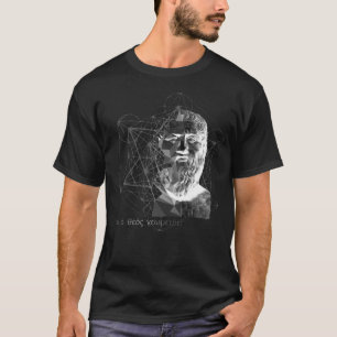 T-shirt noir Plato