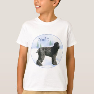T-shirt Noir russe Terrier Noel