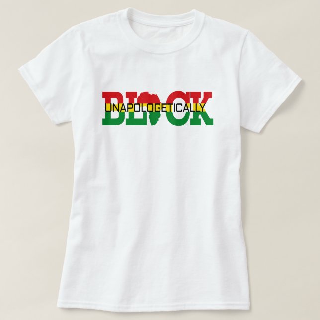 T-shirt Noir sans excuses (Design devant)