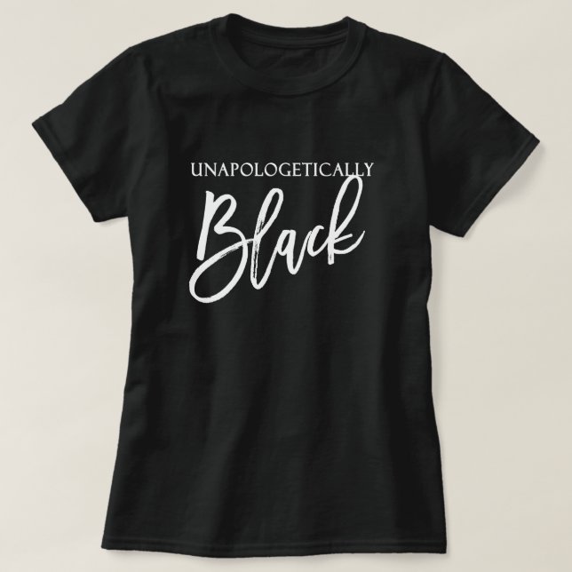T-shirt Noir sans excuses (Design devant)