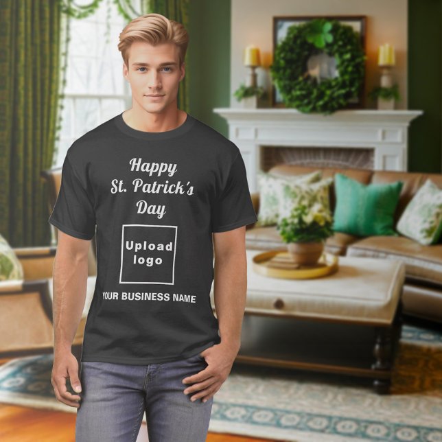T-shirt noir St. Patrick's Day Business (Black St. Patrick's Day business t-Shirt)