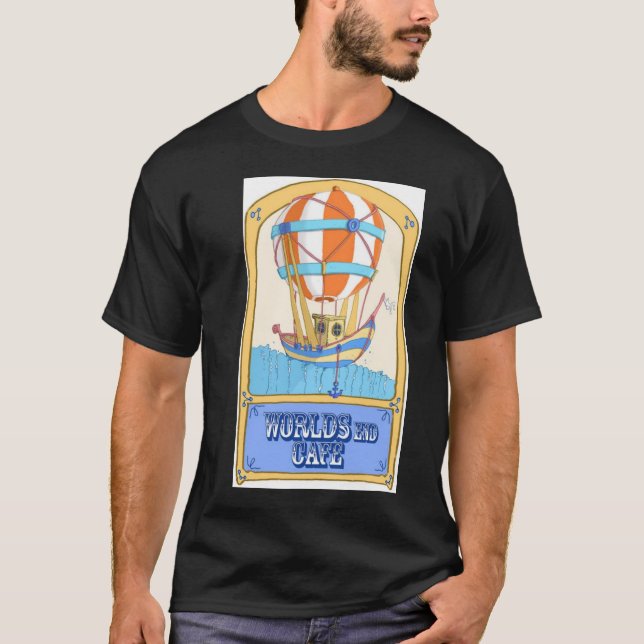 T-shirt Noir T de fin des mondes (Devant)