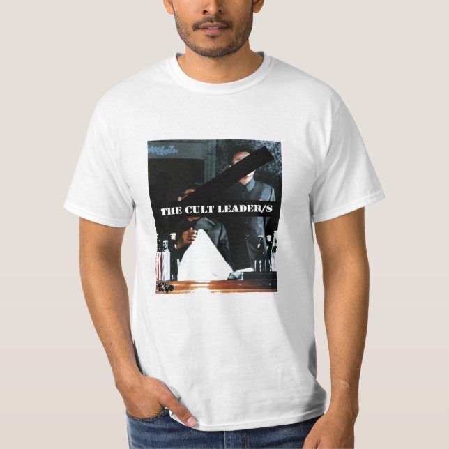 T-shirt Noir-Tokyo le CULTE LEADER/S T (Devant)