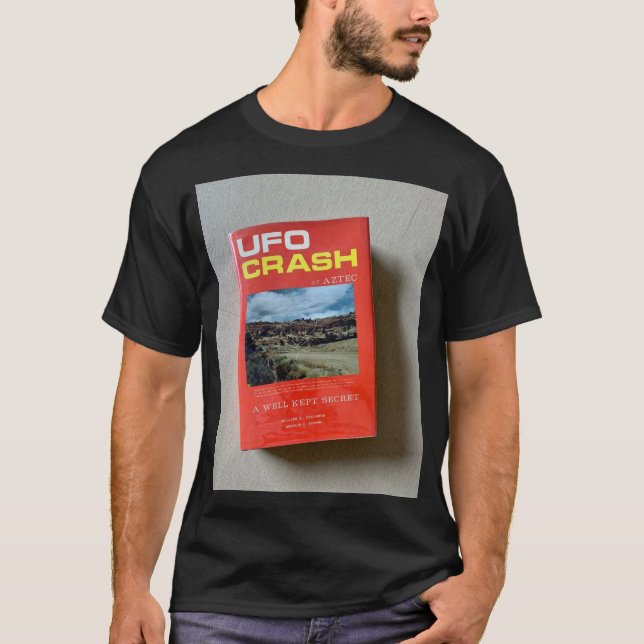 T-shirt noir UFO SHIRT Basic (Devant)