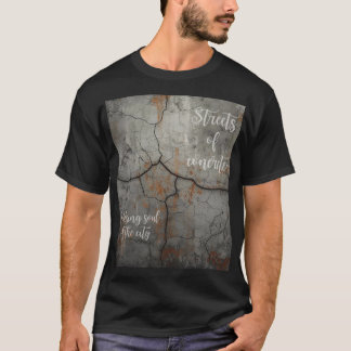 T-shirt noir unisexe Concrete Underground Street