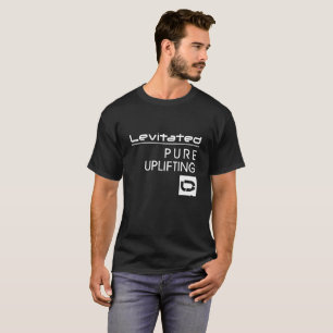 T-shirt noir V6 de l'émotion des hommes de LEV
