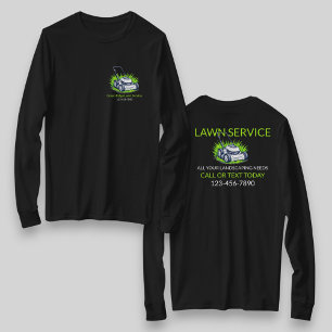 T-shirt Noir Vert laque Soins et Service Professionnel