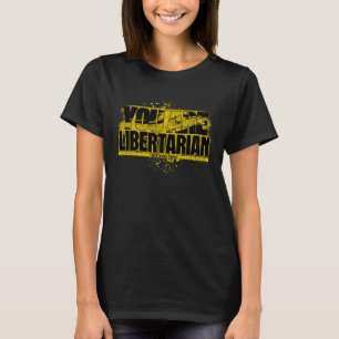 T-shirt Noir, vous êtes libertarien
