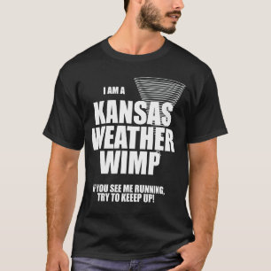 T-shirt noir Wimp Dark de Kansas Tornado