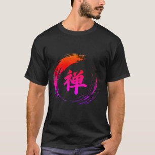 T-shirt noir ZENT禅 samurai